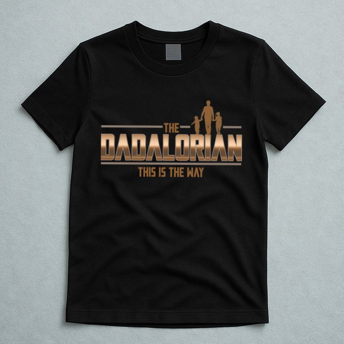 The Dadalorian This Is The Way Father's Day Sci-fi Fan T-Shirt