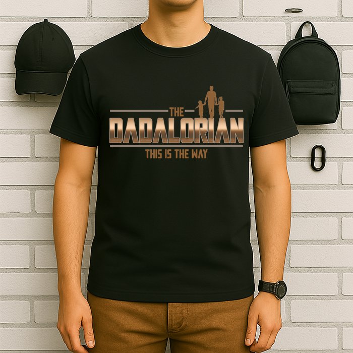 The Dadalorian This Is The Way Father's Day Sci-fi Fan T-Shirt