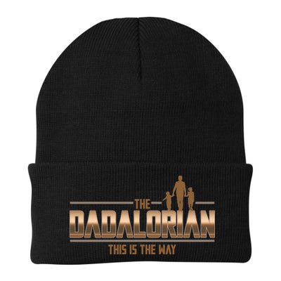 The Dadalorian This Is The Way Father's Day Sci-fi Fan Beanie