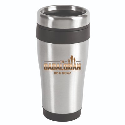 The Dadalorian This Is The Way Father's Day Sci-fi Fan 16oz Travel Tumbler