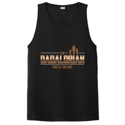 The Dadalorian This Is The Way Father's Day Sci-fi Fan PosiCharge Competitor Tank
