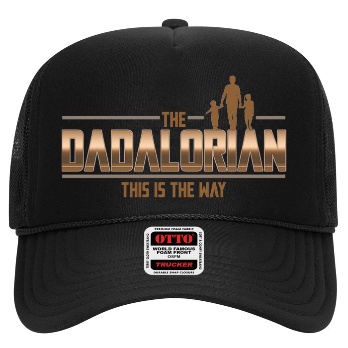 The Dadalorian This Is The Way Father's Day Sci-fi Fan Trucker Hat