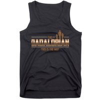 The Dadalorian This Is The Way Father's Day Sci-fi Fan Tank Top