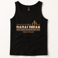 The Dadalorian This Is The Way Father's Day Sci-fi Fan Tank Top