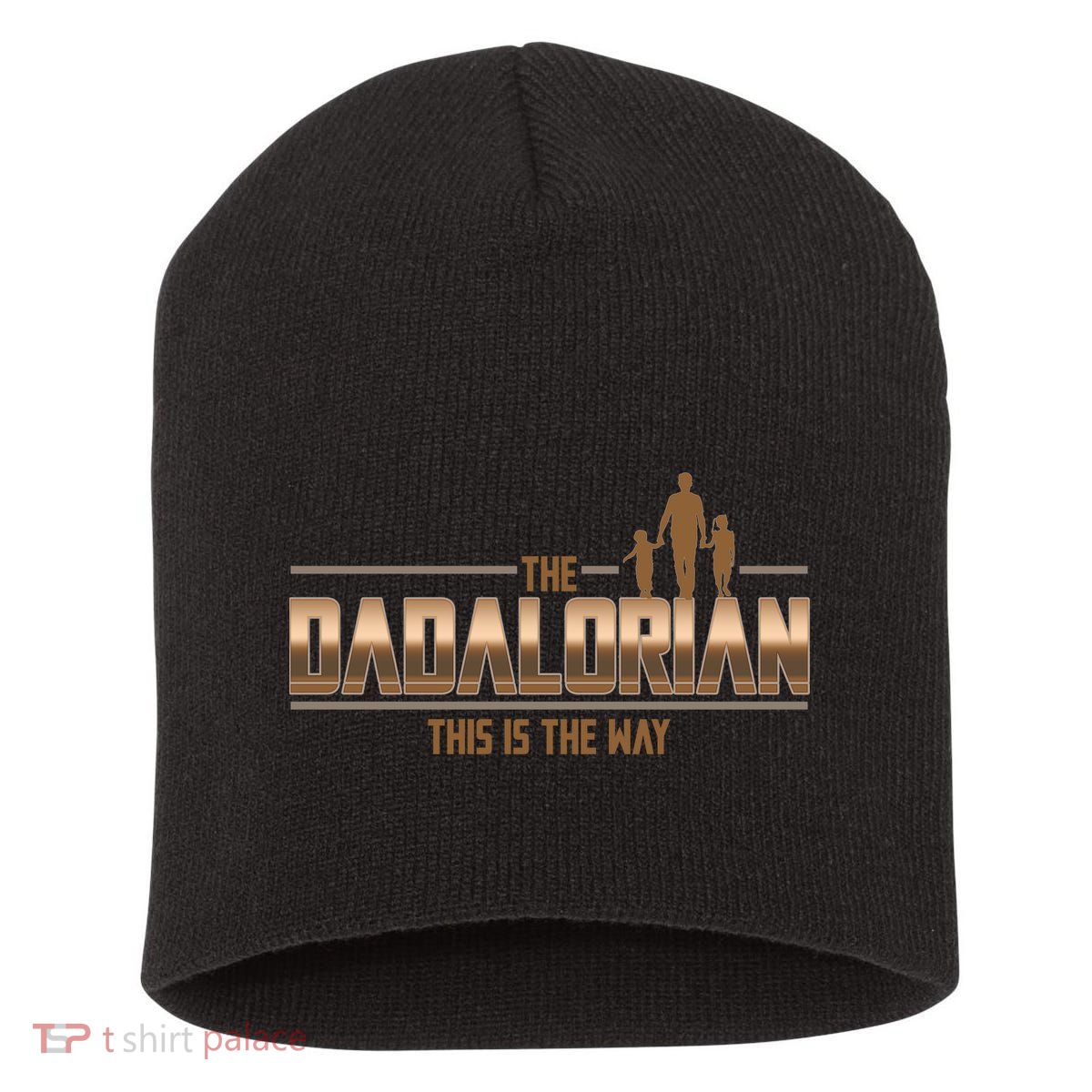 The Dadalorian This Is The Way Father's Day Sci-fi Fan Short Acrylic Beanie