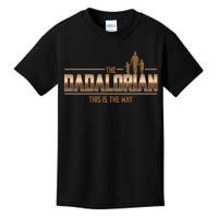 The Dadalorian This Is The Way Father's Day Sci-fi Fan Kids T-Shirt