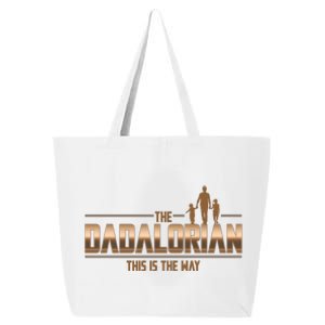 The Dadalorian This Is The Way Father's Day Sci-fi Fan 25L Jumbo Tote