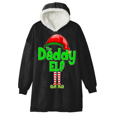 The Daddy Elf Christmas Hooded Wearable Blanket