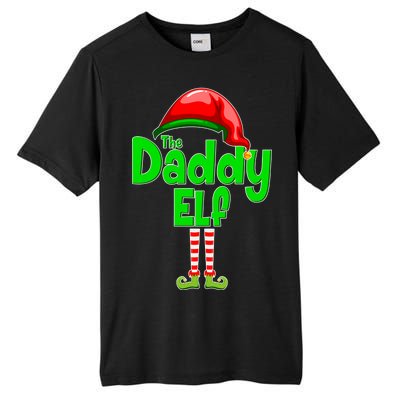 The Daddy Elf Christmas Tall Fusion ChromaSoft Performance T-Shirt