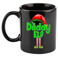 The Daddy Elf Christmas 11oz C Handle Ceramic Mug