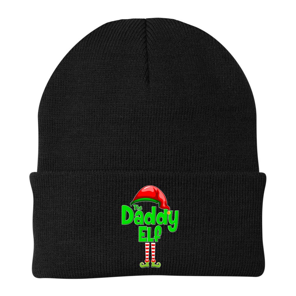 The Daddy Elf Christmas Beanie