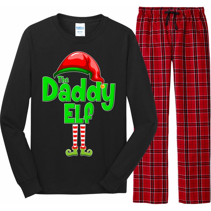 The Daddy Elf Christmas Long Sleeve Pajama Set