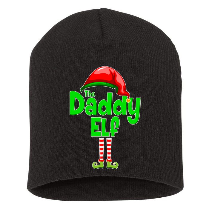 The Daddy Elf Christmas Short Acrylic Beanie