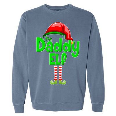 The Daddy Elf Christmas Garment-Dyed Sweatshirt