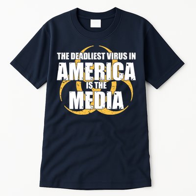 The Deadliest Virus In America Is The Media Tall T-Shirt