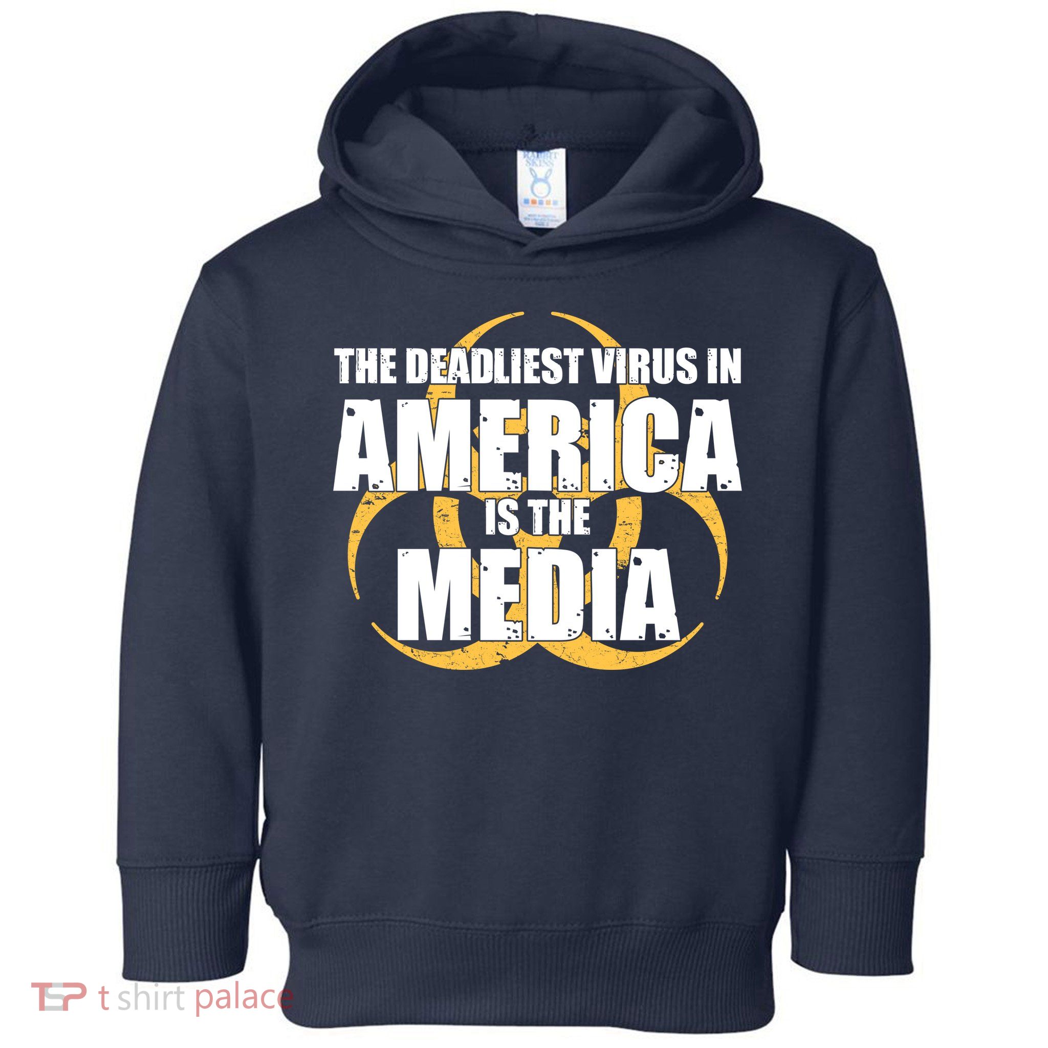 The Deadliest Virus In America Is The Media Toddler Hoodie