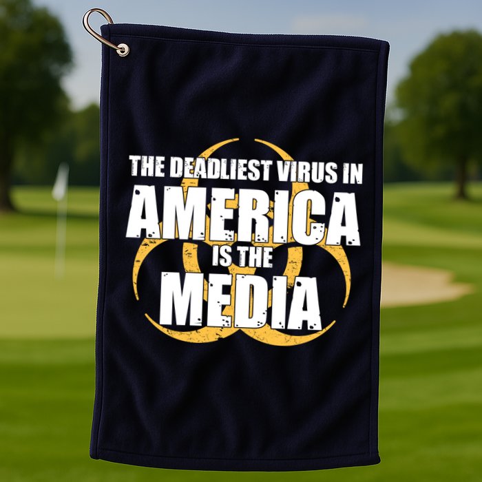 The Deadliest Virus In America Is The Media Golf Towel