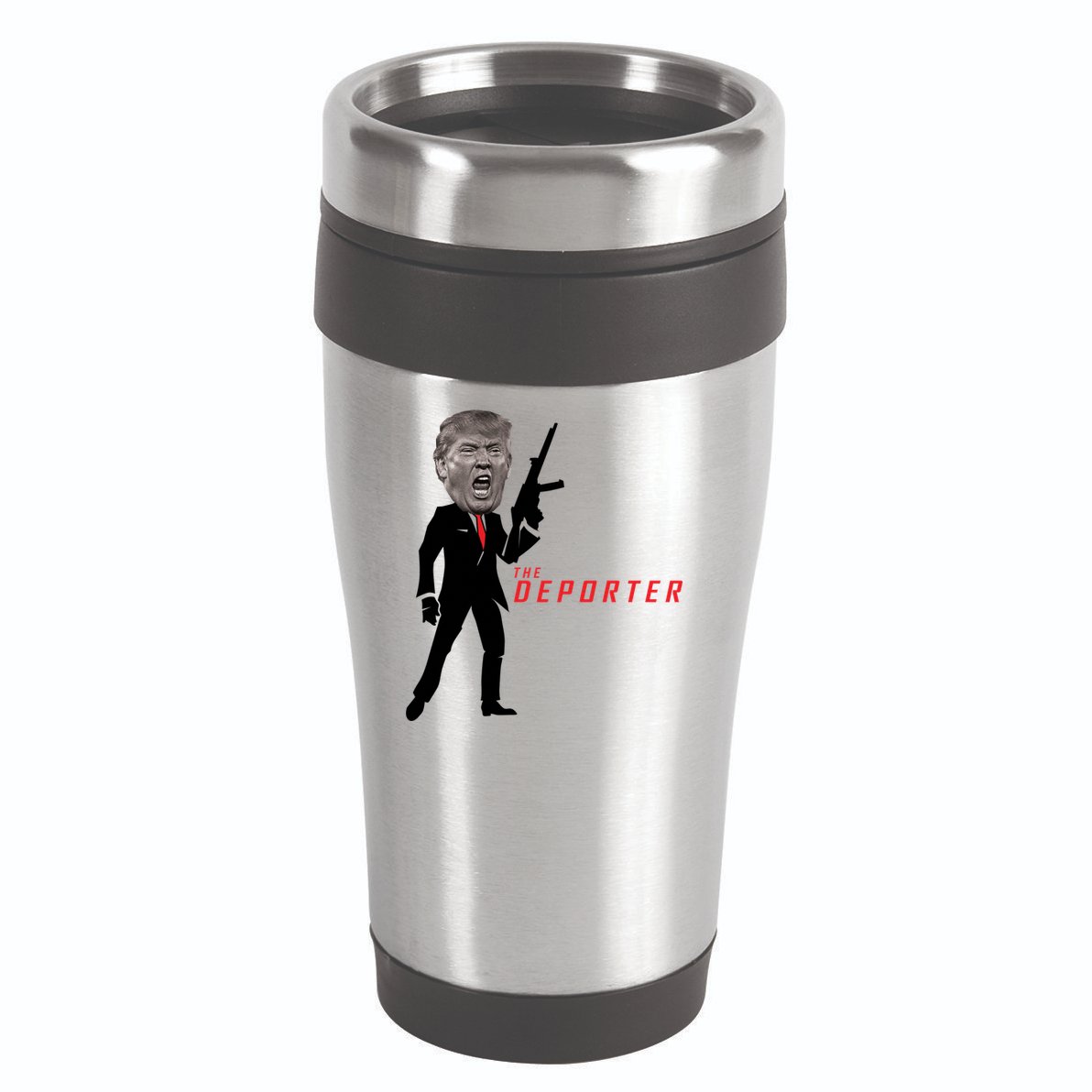 The Deporter Funny Donald Trump 16oz Travel Tumbler