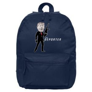 The Deporter Funny Donald Trump 16 in Basic Backpack