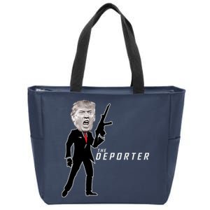 The Deporter Funny Donald Trump Zip Tote Bag