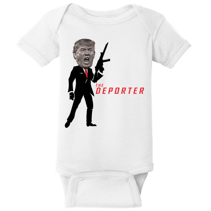 The Deporter Funny Donald Trump Baby Bodysuit