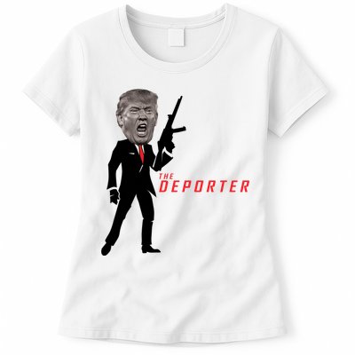 The Deporter Funny Donald Trump Womens T-Shirt