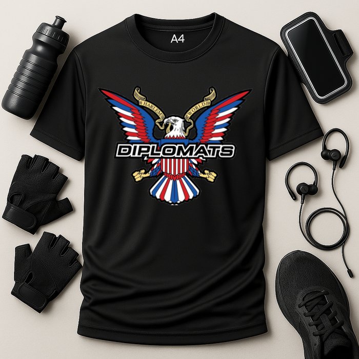 The Diplomats Harlem World Cooling Performance Crew T-Shirt