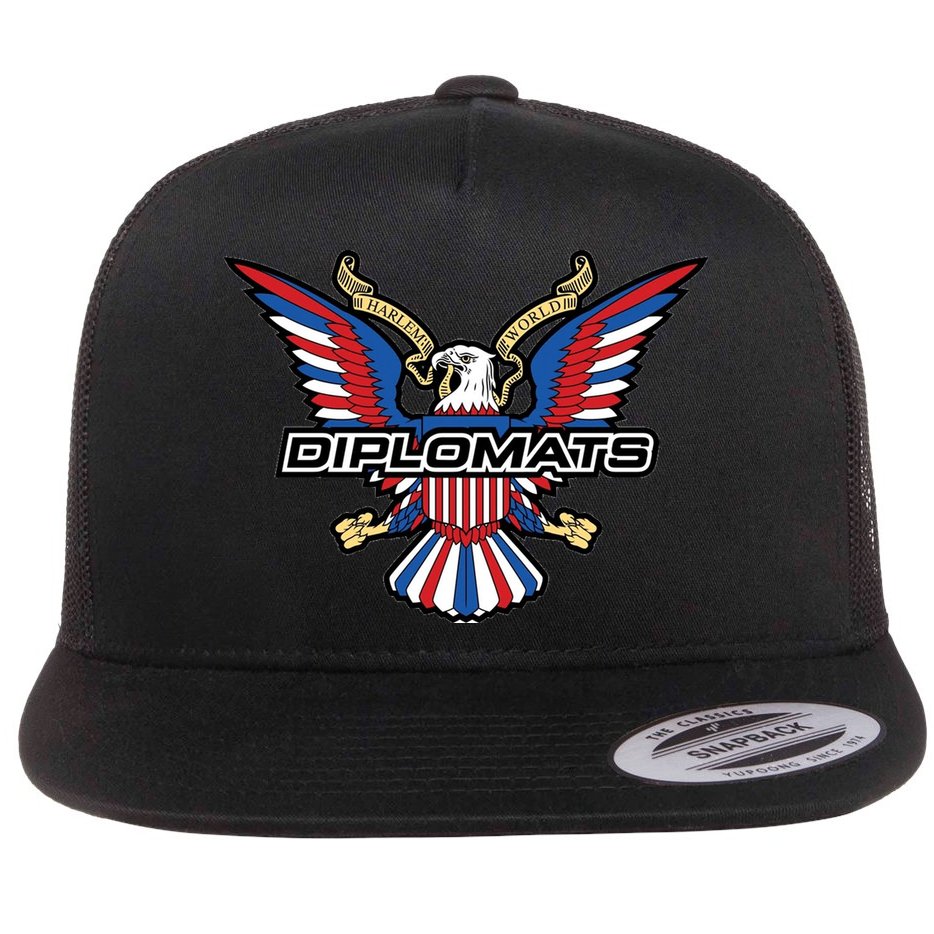 The Diplomats Harlem World Flat Bill Trucker Hat