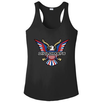 The Diplomats Harlem World Ladies PosiCharge Competitor Racerback Tank