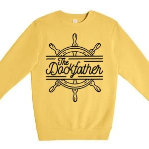 The Dockfather Funny Premium Crewneck Sweatshirt