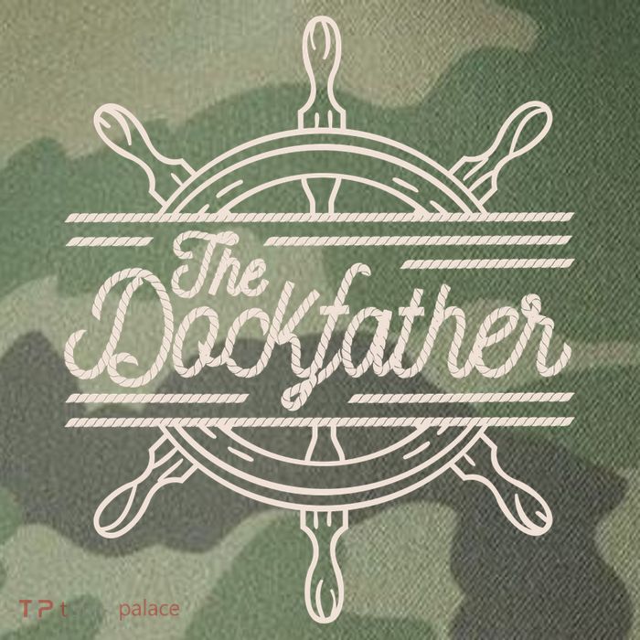 The Dockfather Funny Legacy Tie Dye Trucker Hat