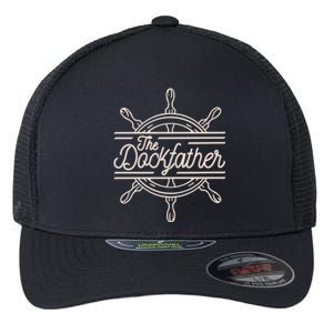 The Dockfather Funny Flexfit Unipanel Trucker Cap