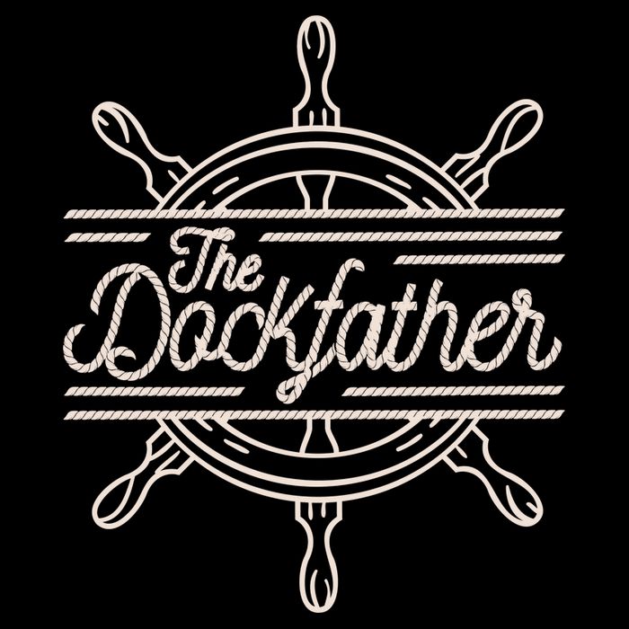 The Dockfather Funny 7-Panel Snapback Hat
