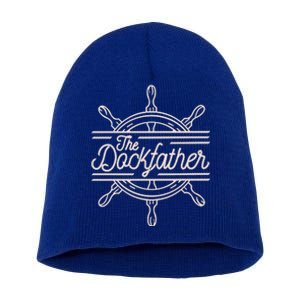 The Dockfather Funny Short Acrylic Beanie