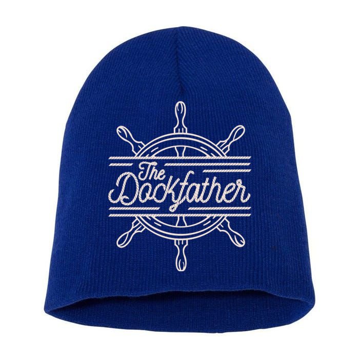 The Dockfather Funny Short Acrylic Beanie