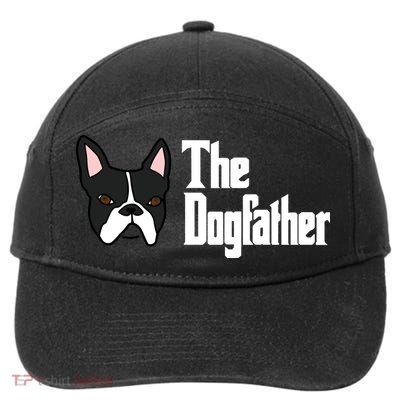 The Dog Father Boston Terrier 7-Panel Snapback Hat