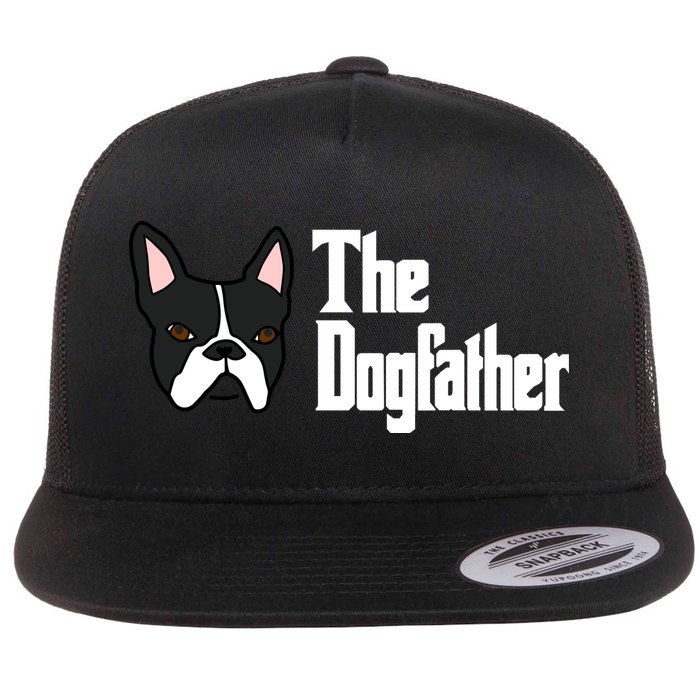 The Dog Father Boston Terrier Flatbill Hat