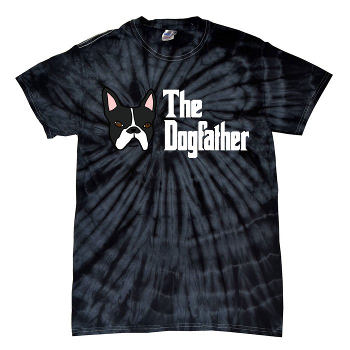 The Dog Father Boston Terrier Tie-Dye T-Shirt