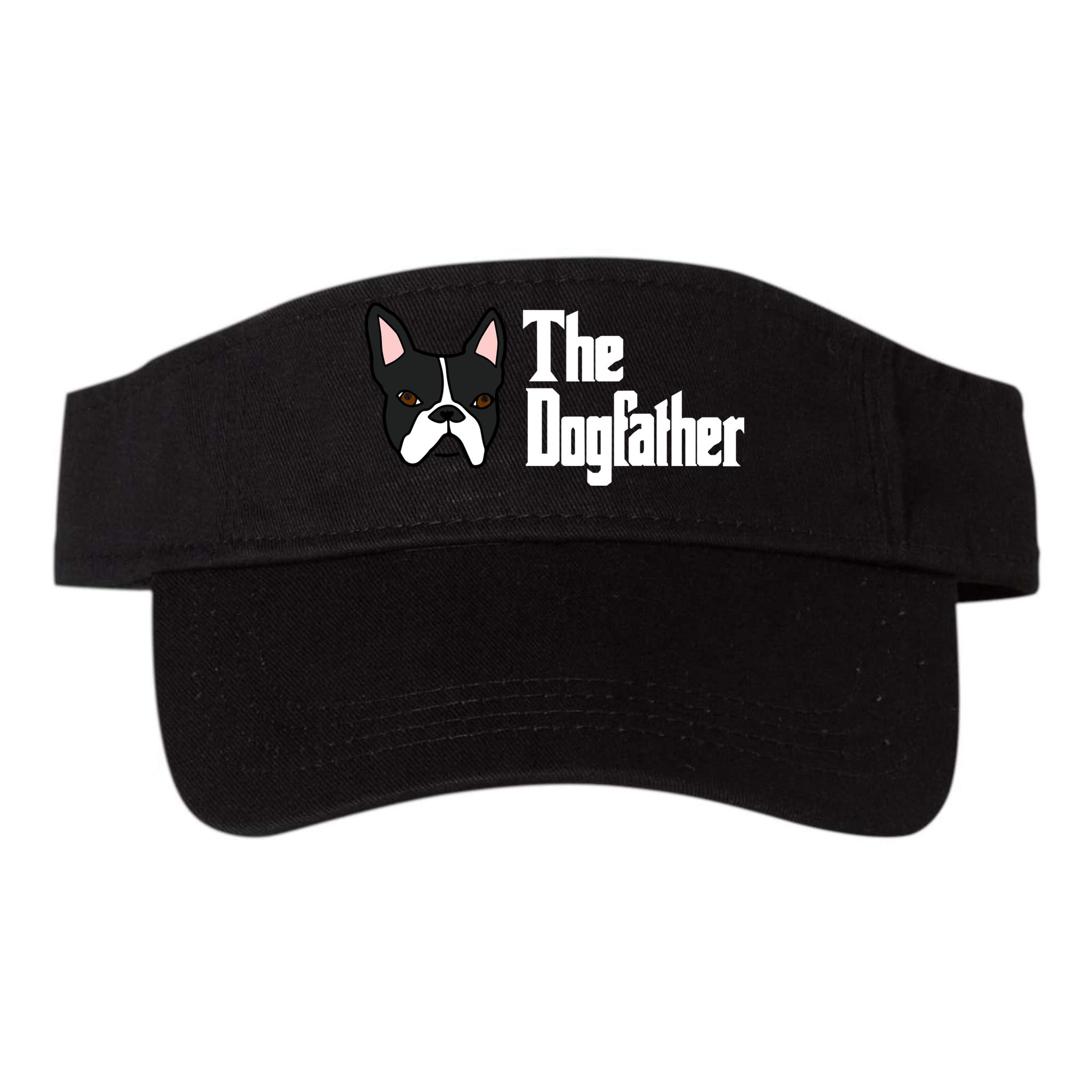 The Dog Father Boston Terrier Visor