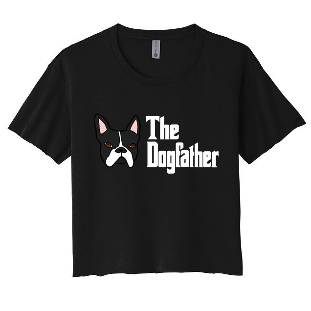 The Dog Father Boston Terrier Crop Top