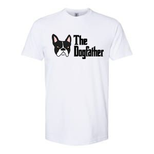 The Dog Father Boston Terrier Softstyle CVC T-Shirt