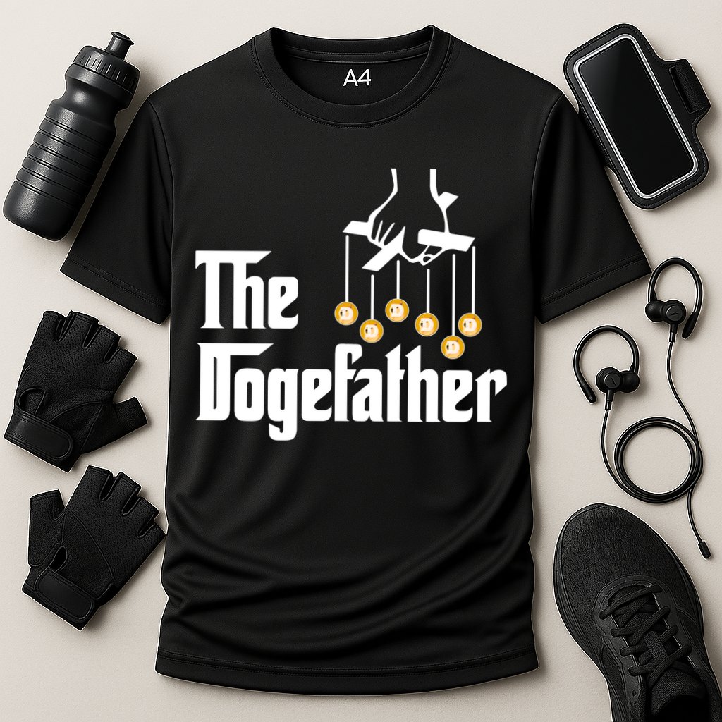 The Dogefather Cooling Performance Crew T-Shirt