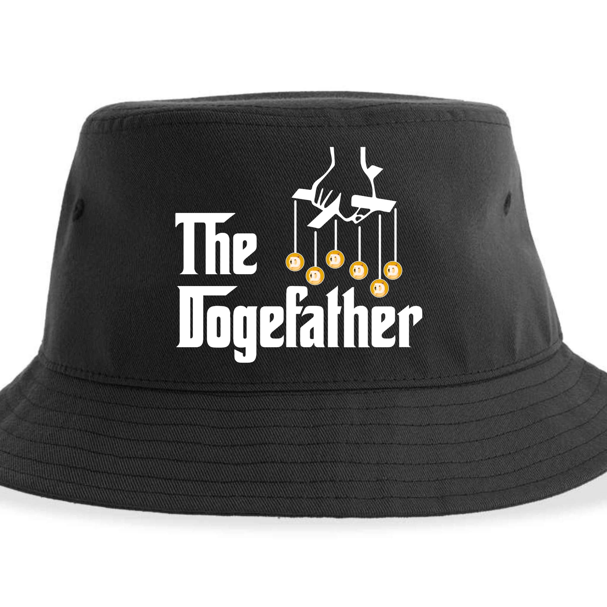 The Dogefather Sustainable Bucket Hat