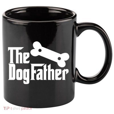 The DogFather 11oz C Handle Ceramic Mug