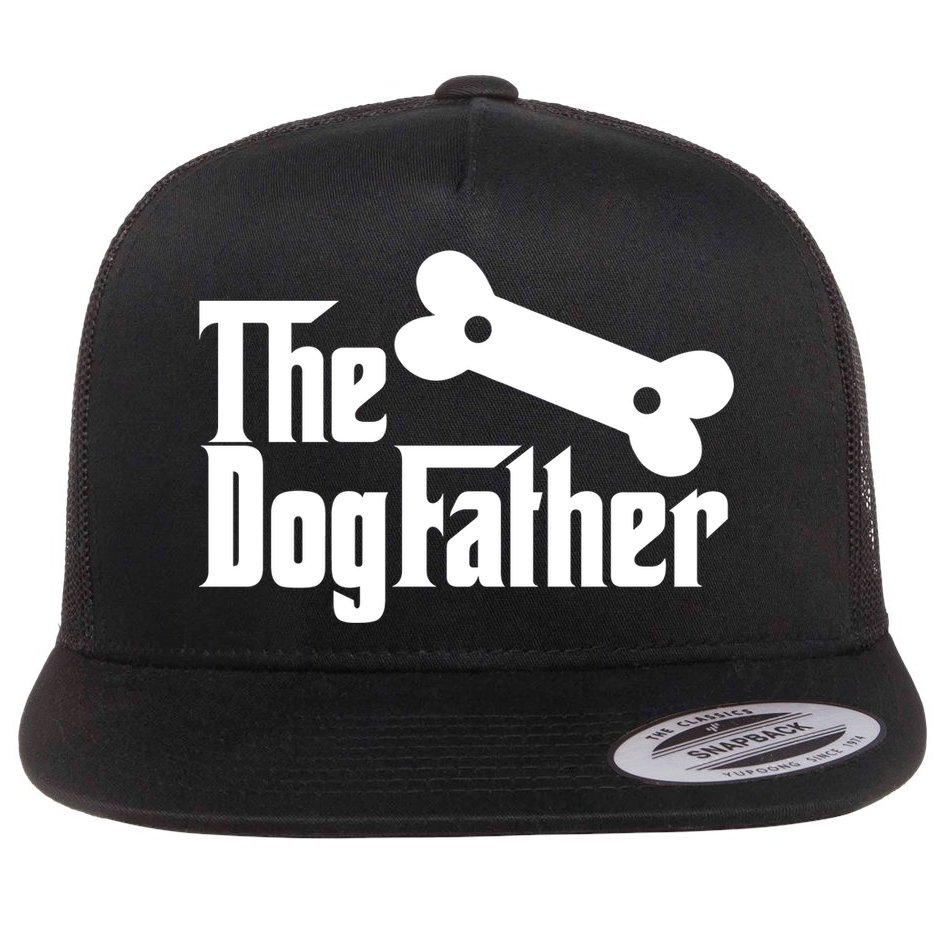 The DogFather Flat Bill Trucker Hat