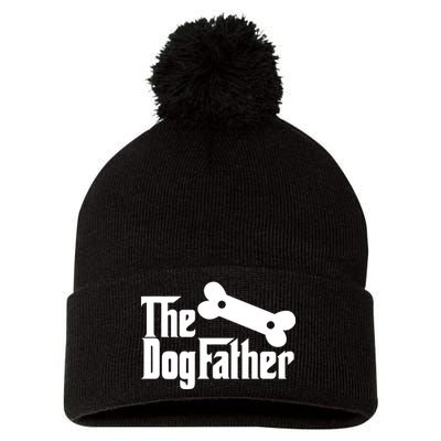 The DogFather Pom Pom 12in Knit Beanie