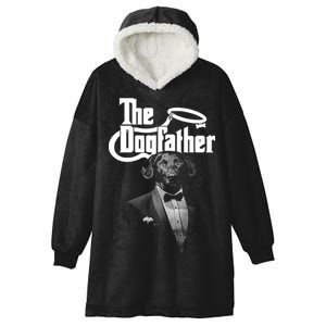 The Dogfather Dog Hooded Wearable Blanket