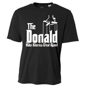 The Donald Make America Great Again! President Trump Spoof Cooling Performance Crew T-Shirt