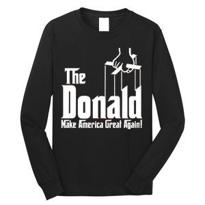 The Donald Make America Great Again! President Trump Spoof Long Sleeve Shirt