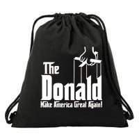 The Donald Make America Great Again! President Trump Spoof Drawstring Bag